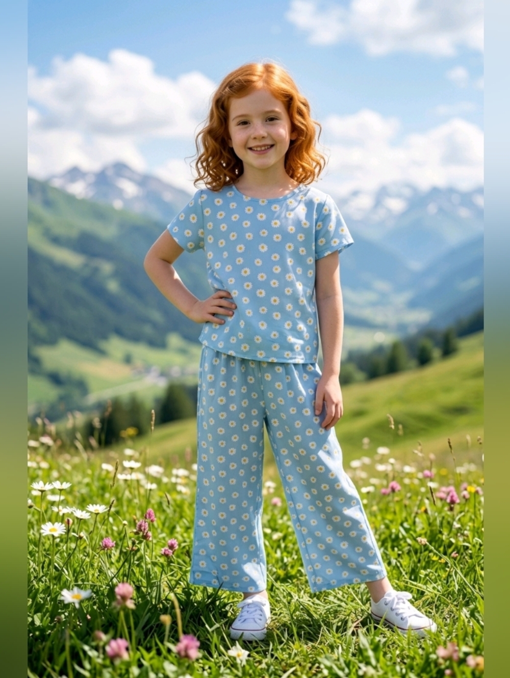 𝐉𝐞𝐧𝐧𝐚 & 𝐉𝐞𝐬𝐬𝐢𝐞 𝐔𝐒𝐀 𝐒𝐮𝐧𝐟𝐥𝐨𝐰𝐞𝐫 𝐏𝐚𝐧𝐭𝐬 - Picture 2 of 9